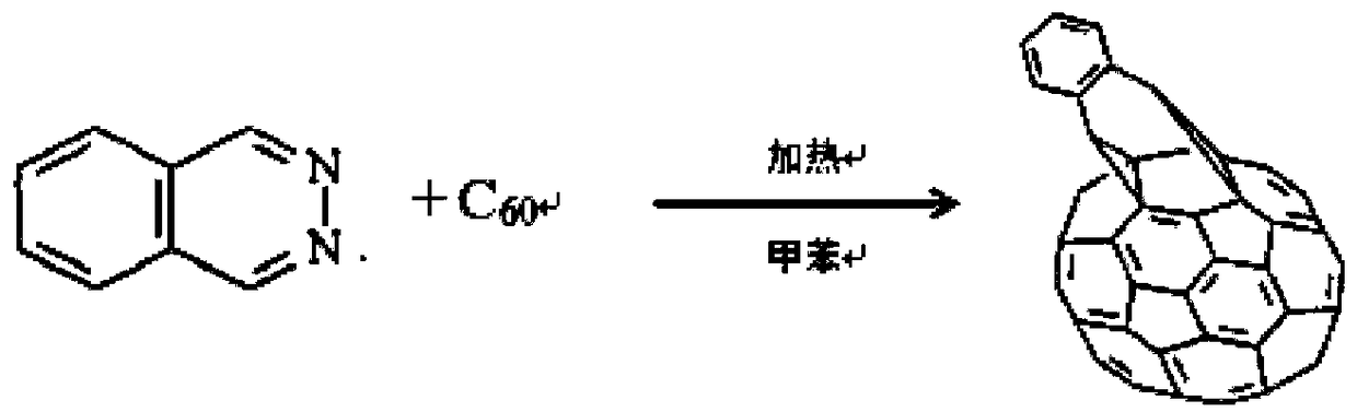 C60 clathrate, and preparation method and application thereof