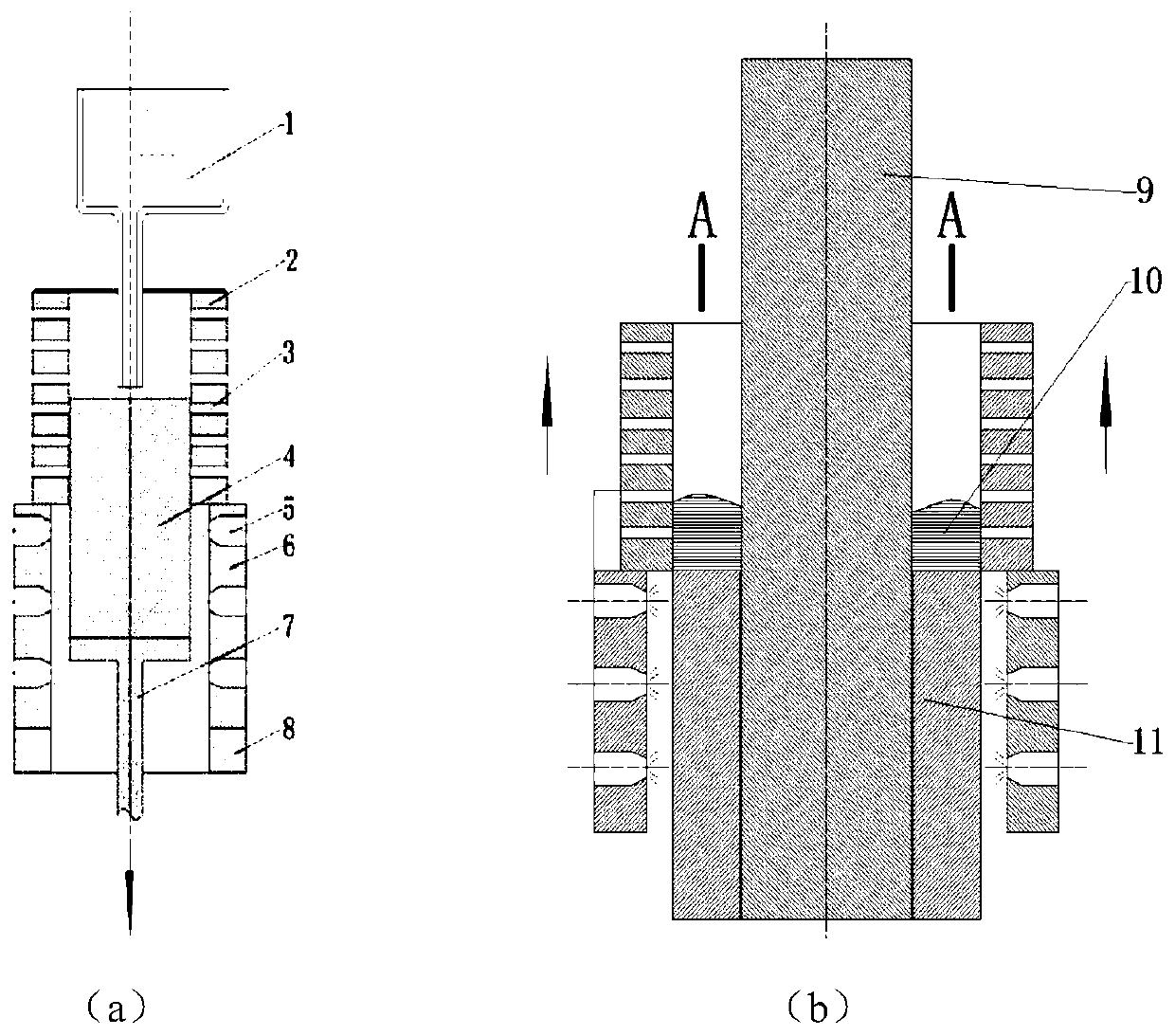 Gradual solidification forming method for large steel ingot or steel billet