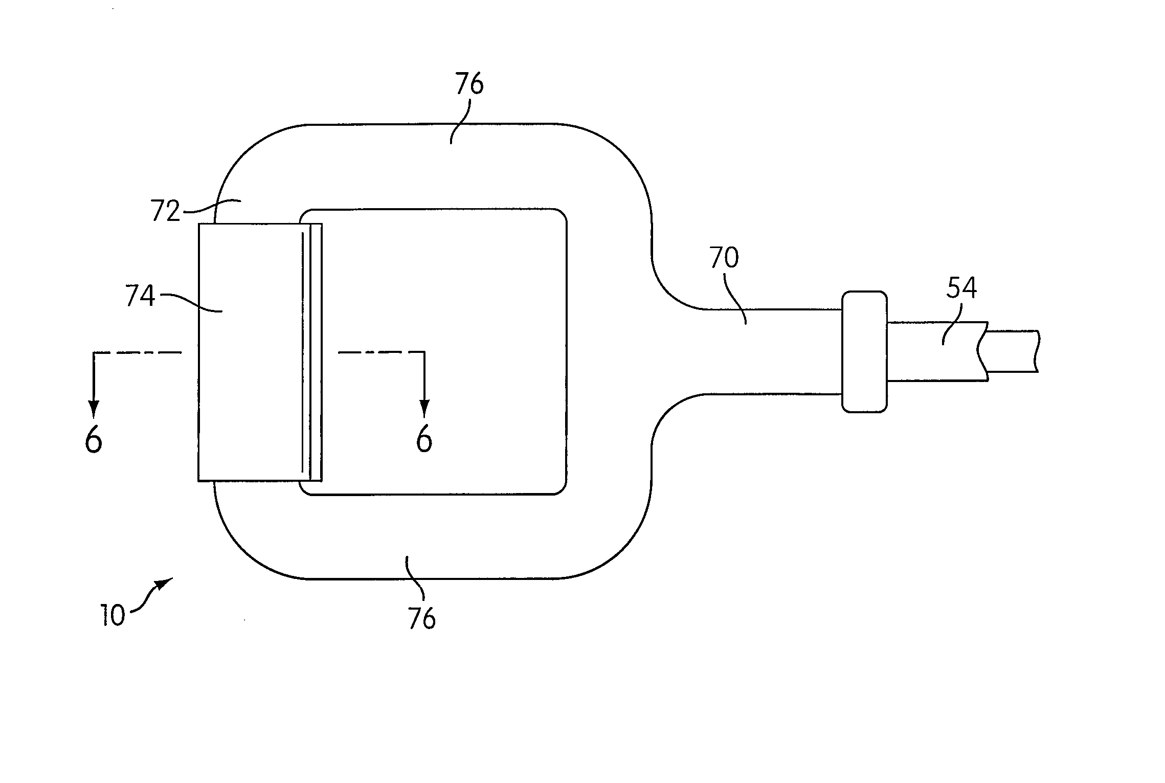 Cable connector for use in a brake actuating system