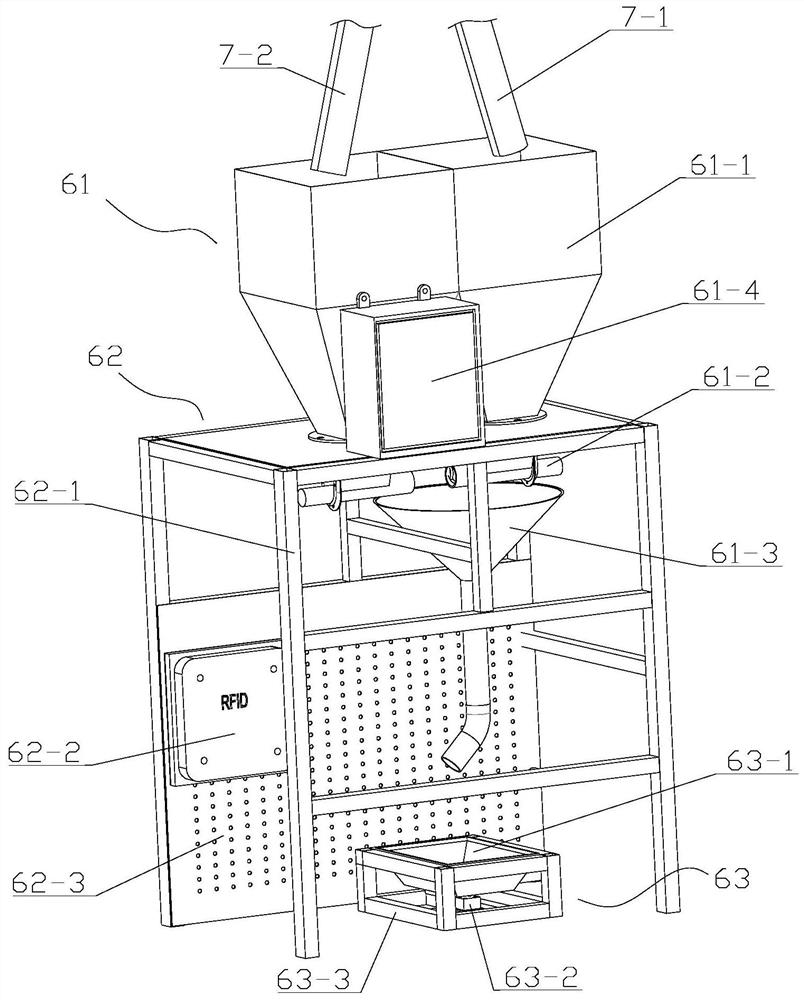 Individual precise feeding system and method for fattening pigs