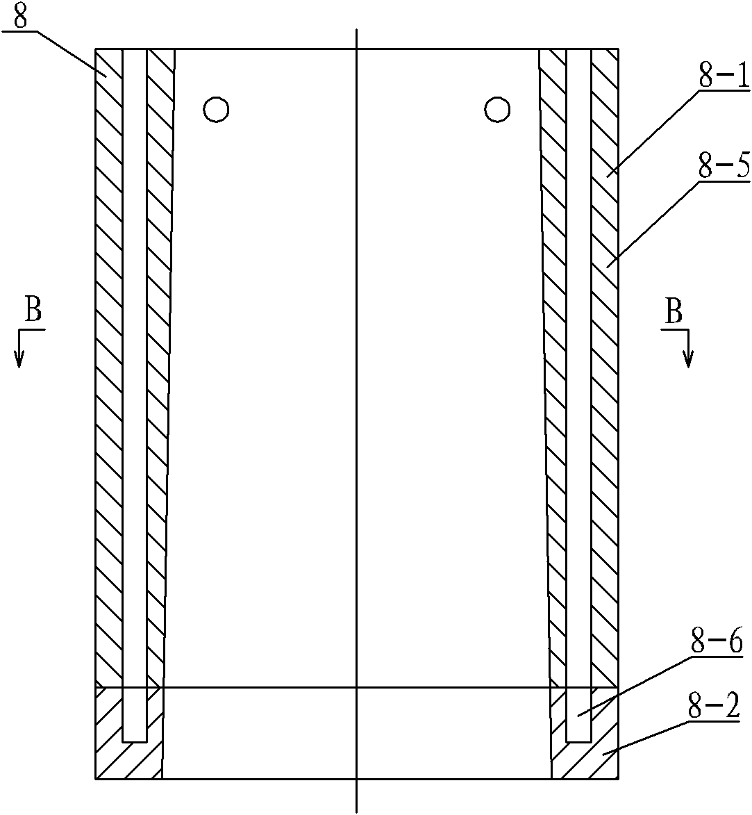 Device for preparing polycrystalline silicon ingots with directional solidification microstructures