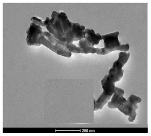 A kind of preparation method of nano-rod-shaped indium oxide gas-sensitive material