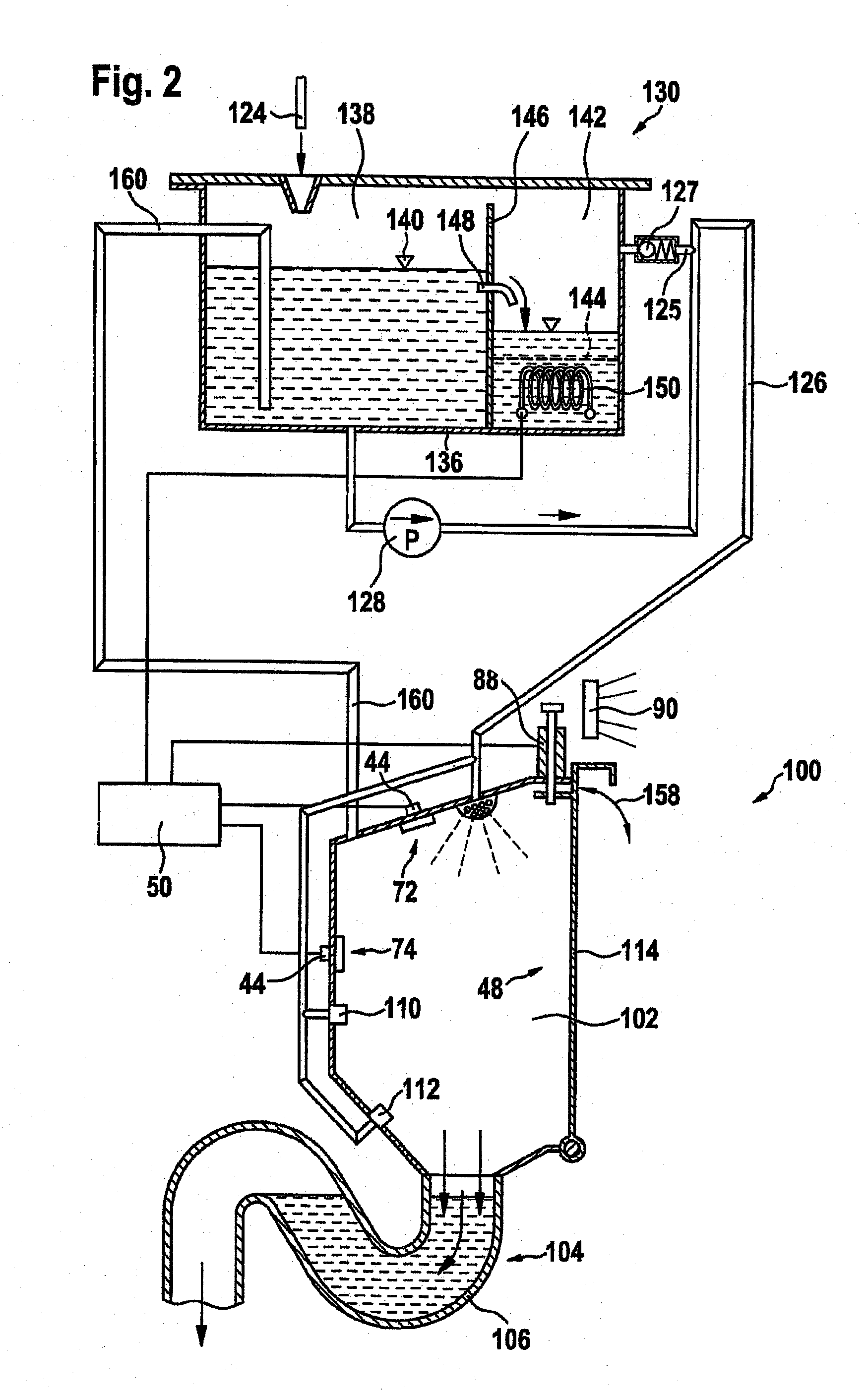 Method for assessing and guaranteeing a thermal hygiene effect