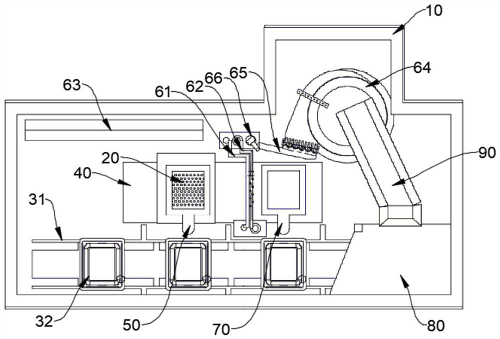 Injector filling machine