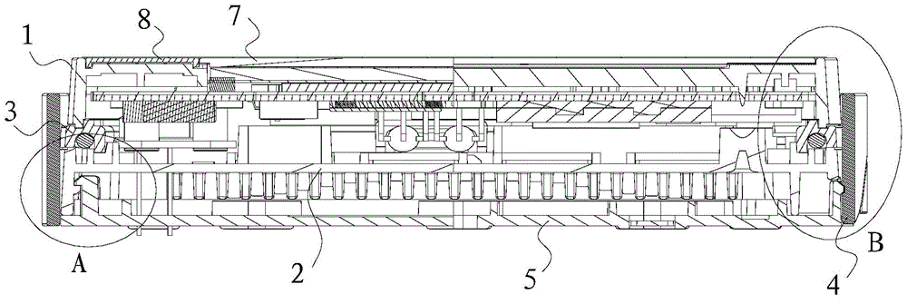 Air conditioner controller structure