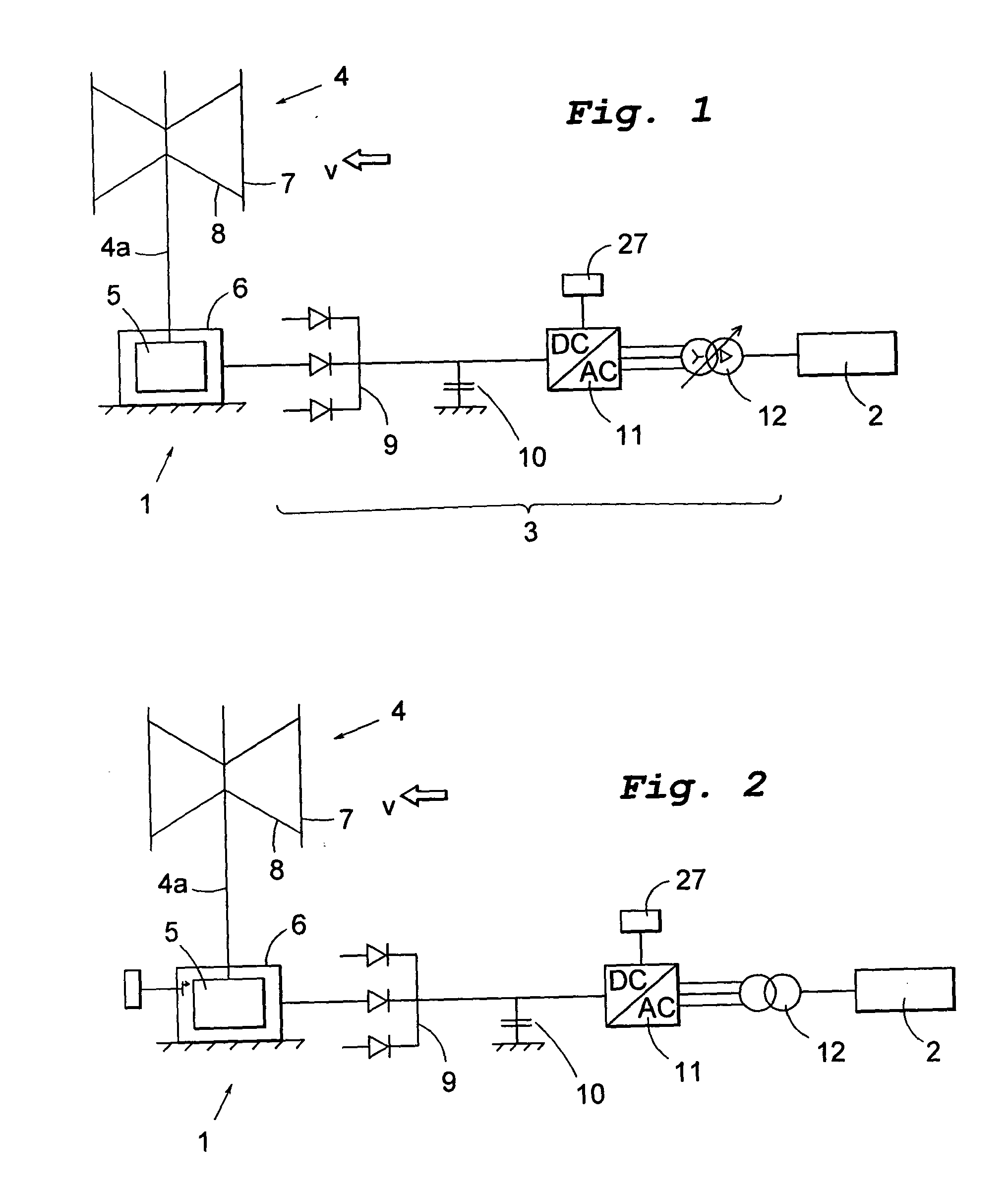 Power generation unit and a method generating electric energy