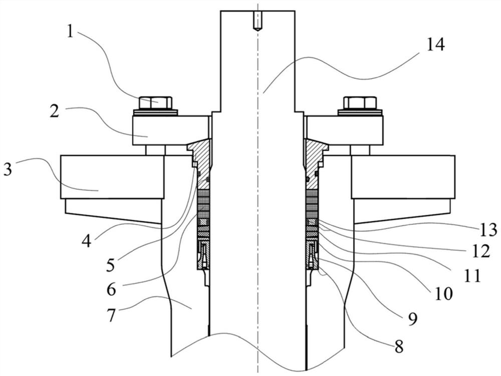 A packing self-sealing component and method thereof for ultra-low temperature conditions