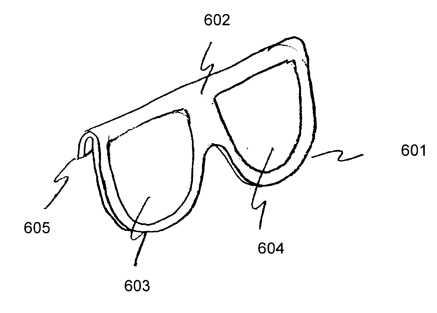 3-D eyewear