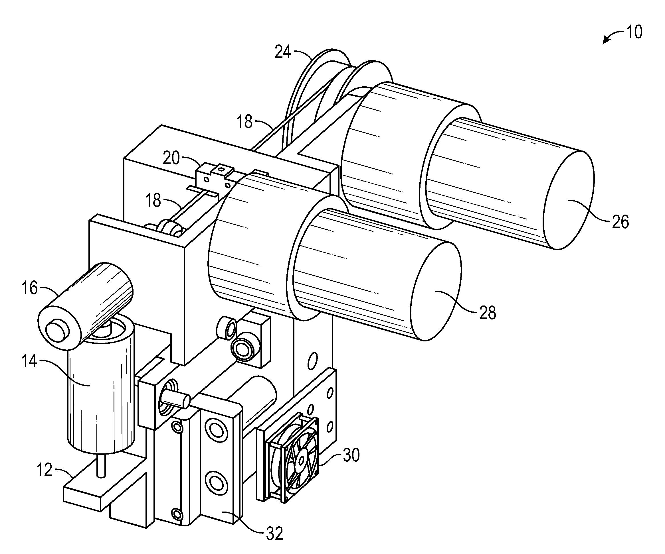 Method and apparatus for wire handling and embedding on and within 3D printed parts