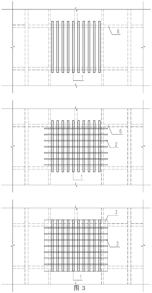 High-altitude supporting mold of structureless floor slab