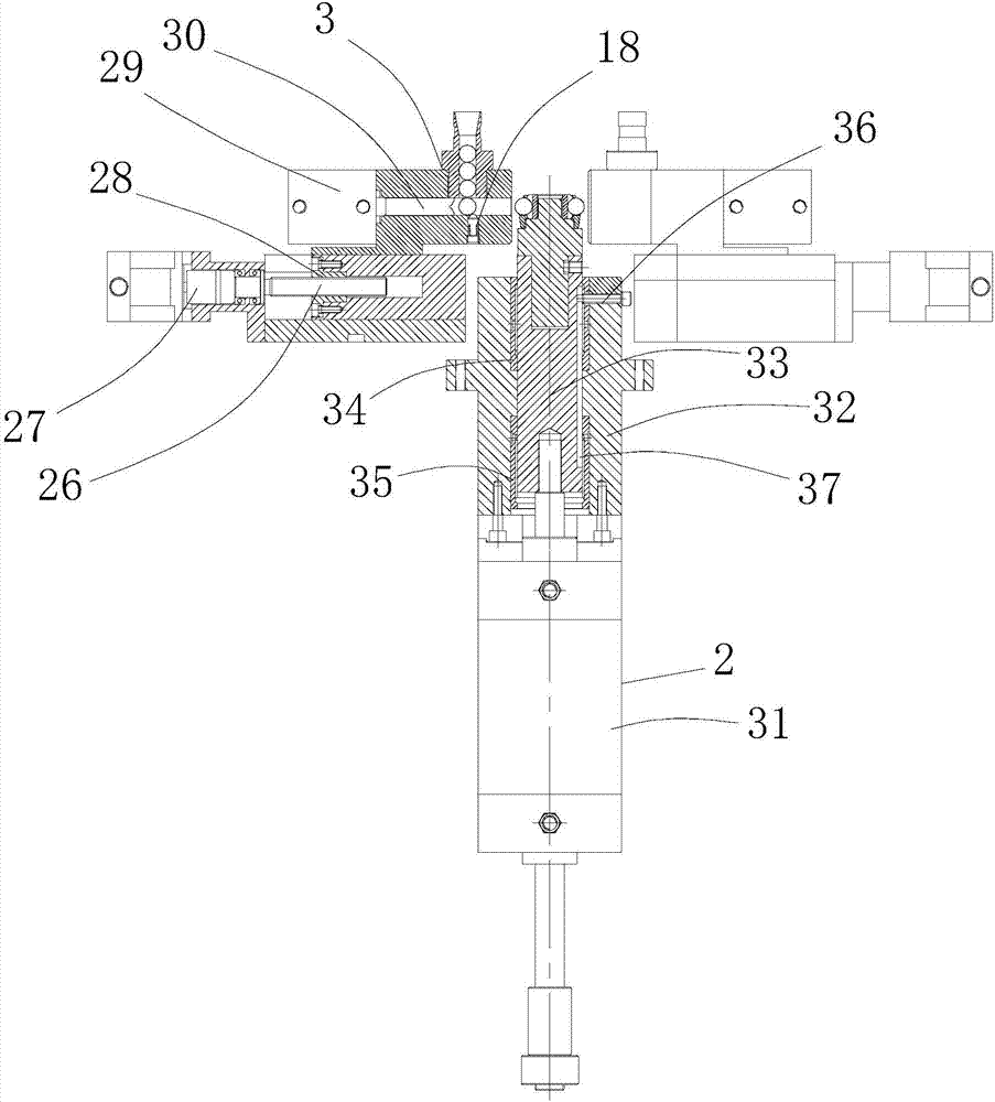 Pressing-assembling device for force-transmitting steel balls of universal joint