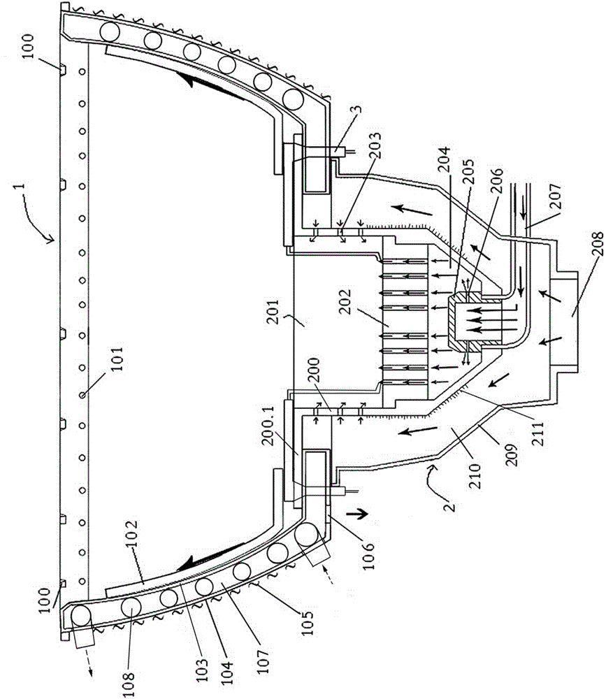 Integrated afterheat hot water burner assembly
