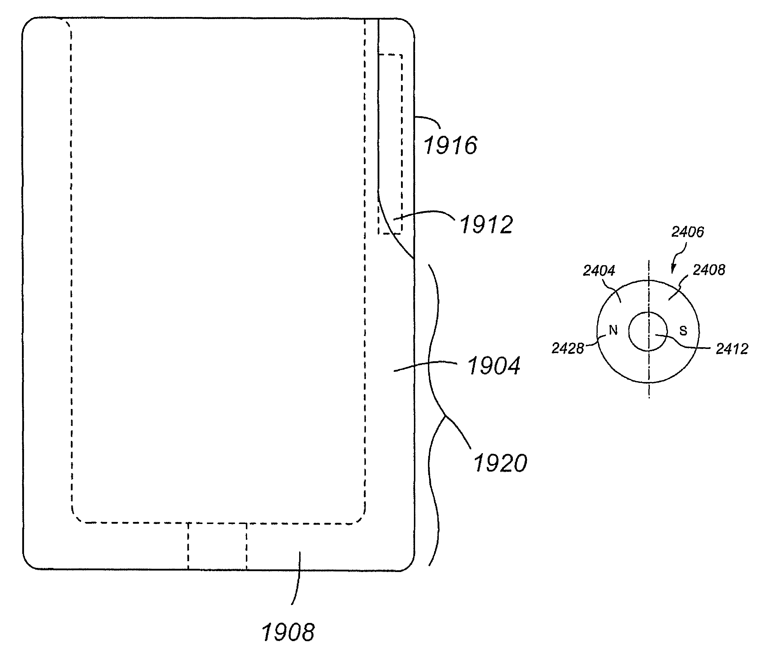 Method for securing a beverage container to a mounting surface