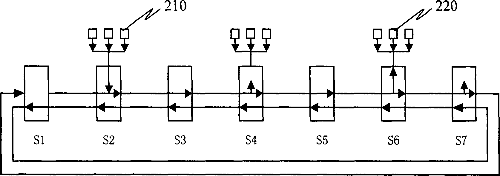 Method for transmitting singlecast service in resilient packet ring