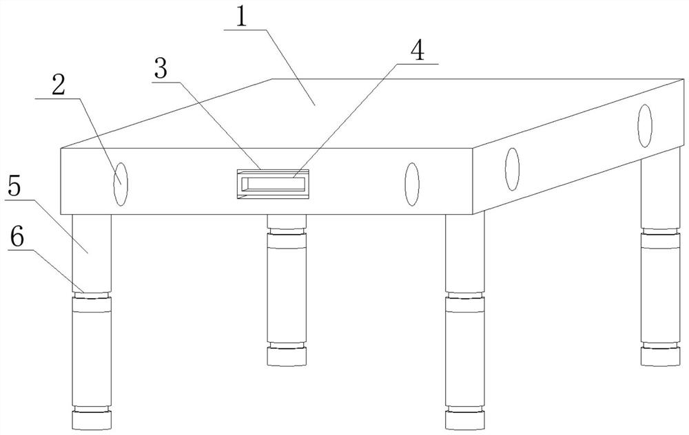 Splicing type multifunctional aluminum profile workbench