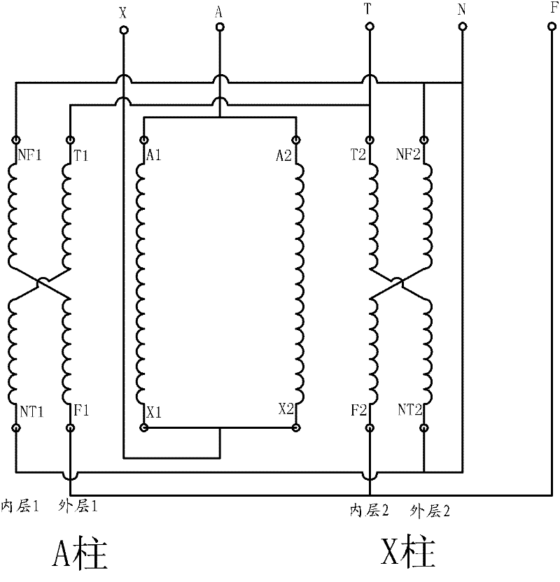 Traction transformer