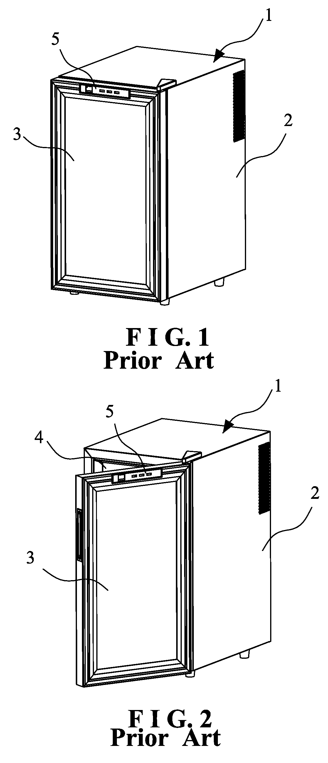 Touch-control integrated cabinet