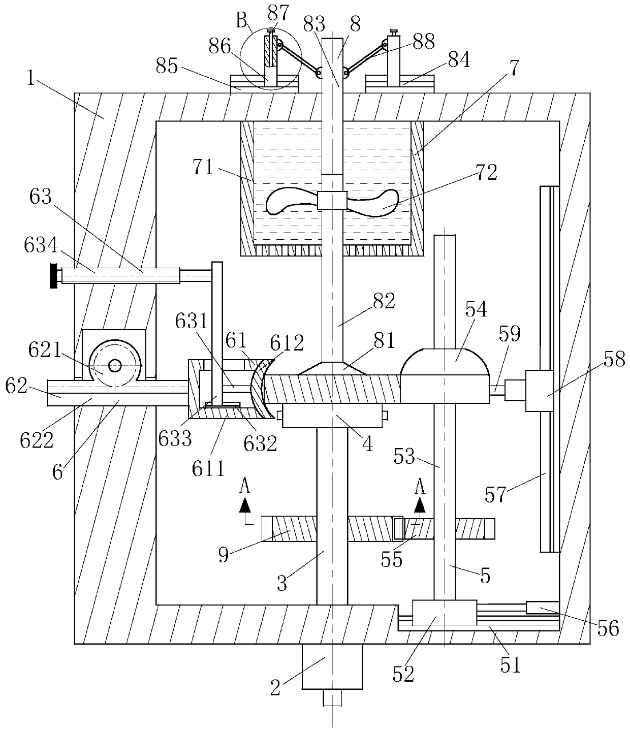 A kind of optical glass automatic edging equipment