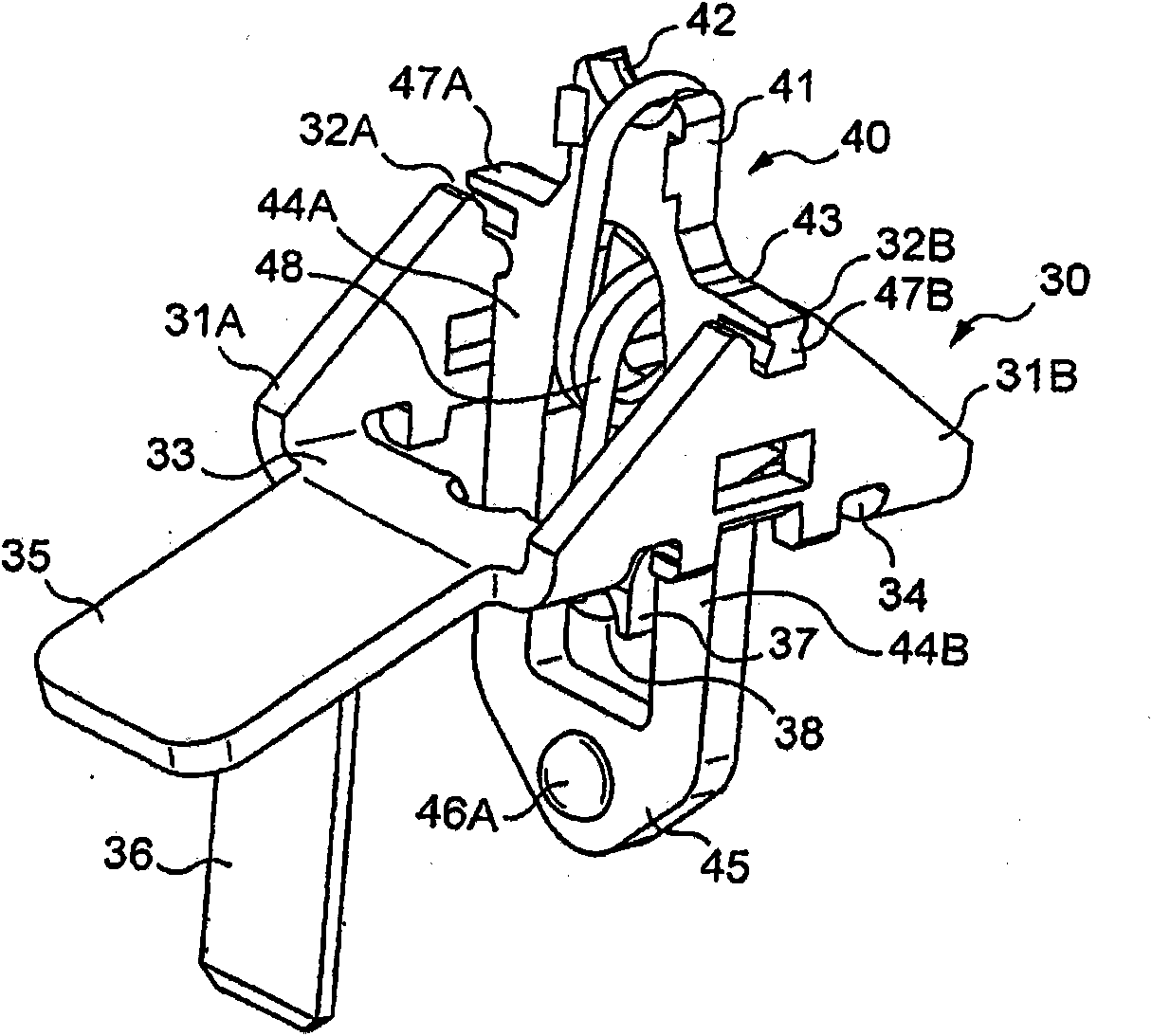Electrical apparatus such as a switch