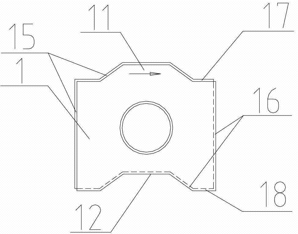 Cured plane-interlocking stereo-stacking engineering block and production method thereof