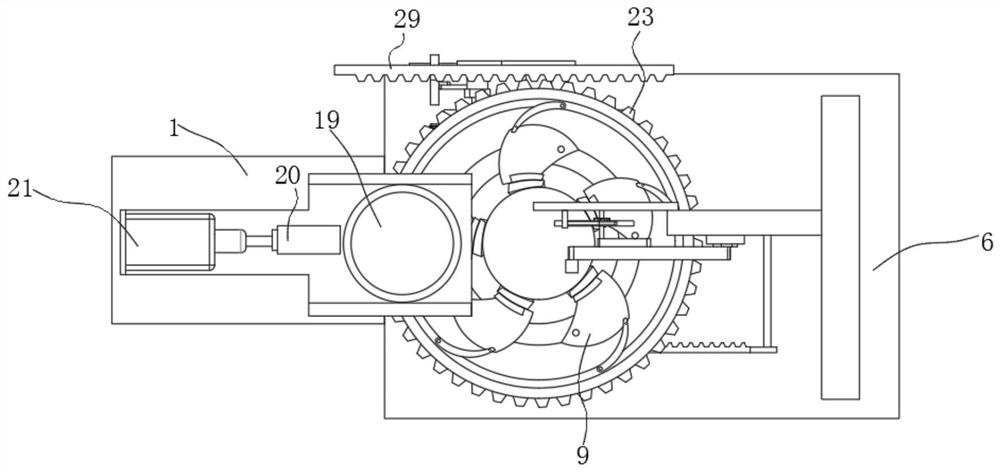 Multi-station continuous punching machine for machine parts processing