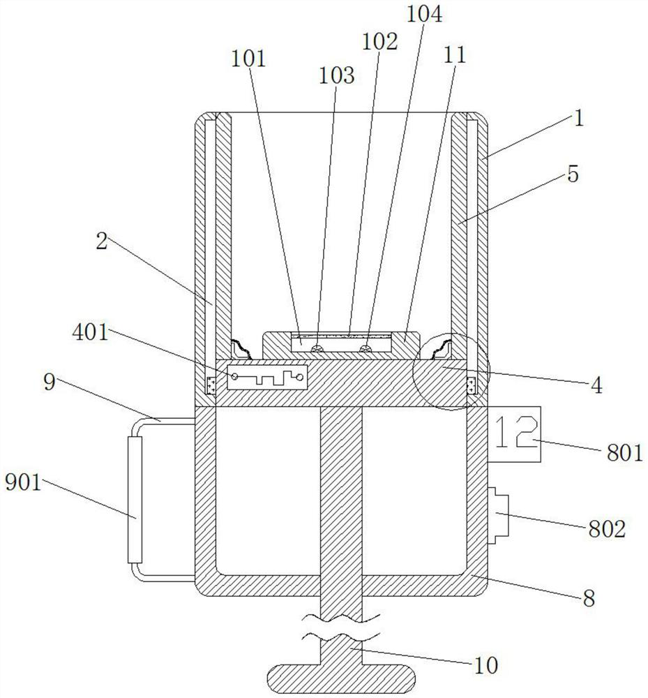 Vaginal vault positioning spreader for hysterectomy