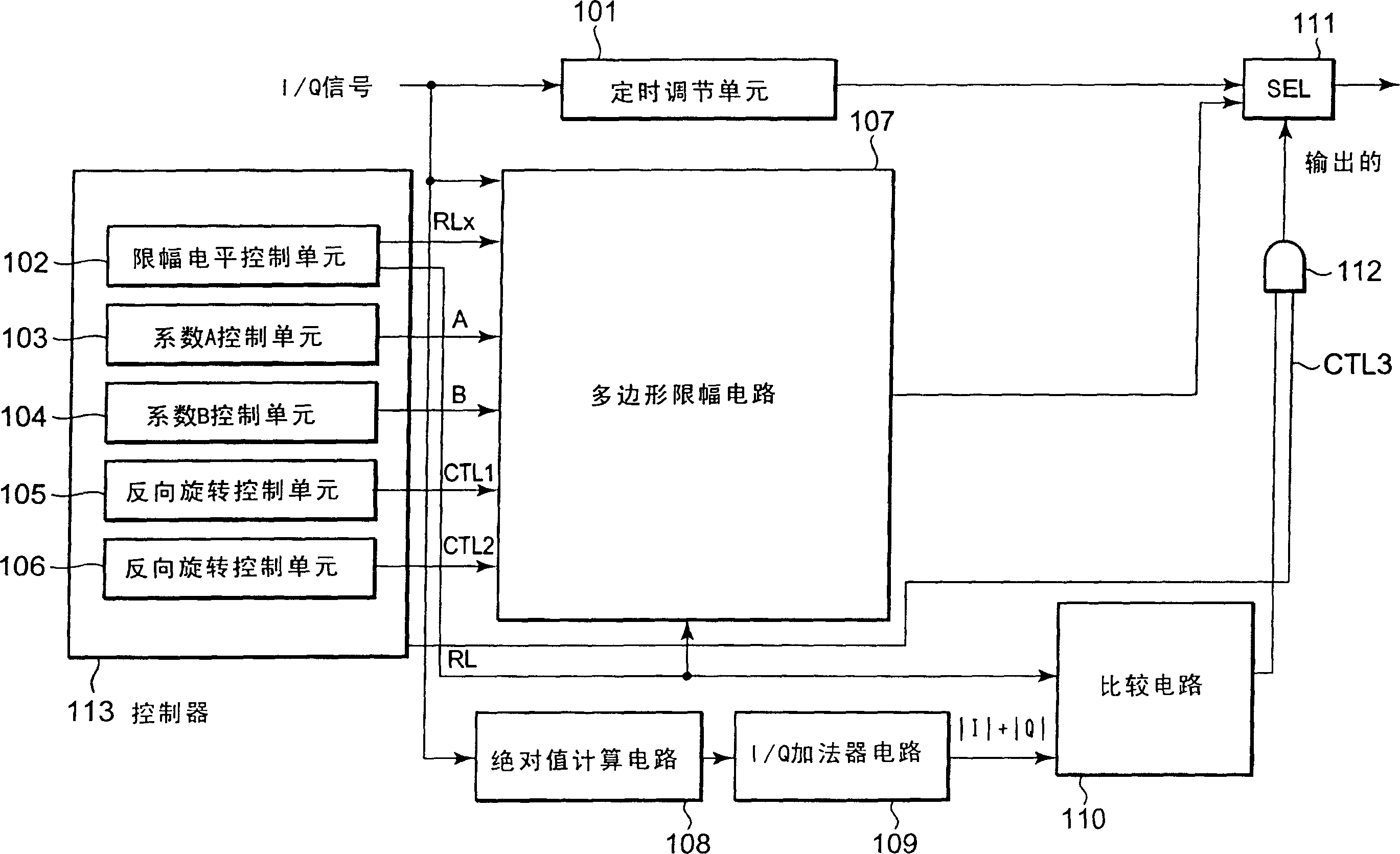 Power clipping circuit and power clipping method