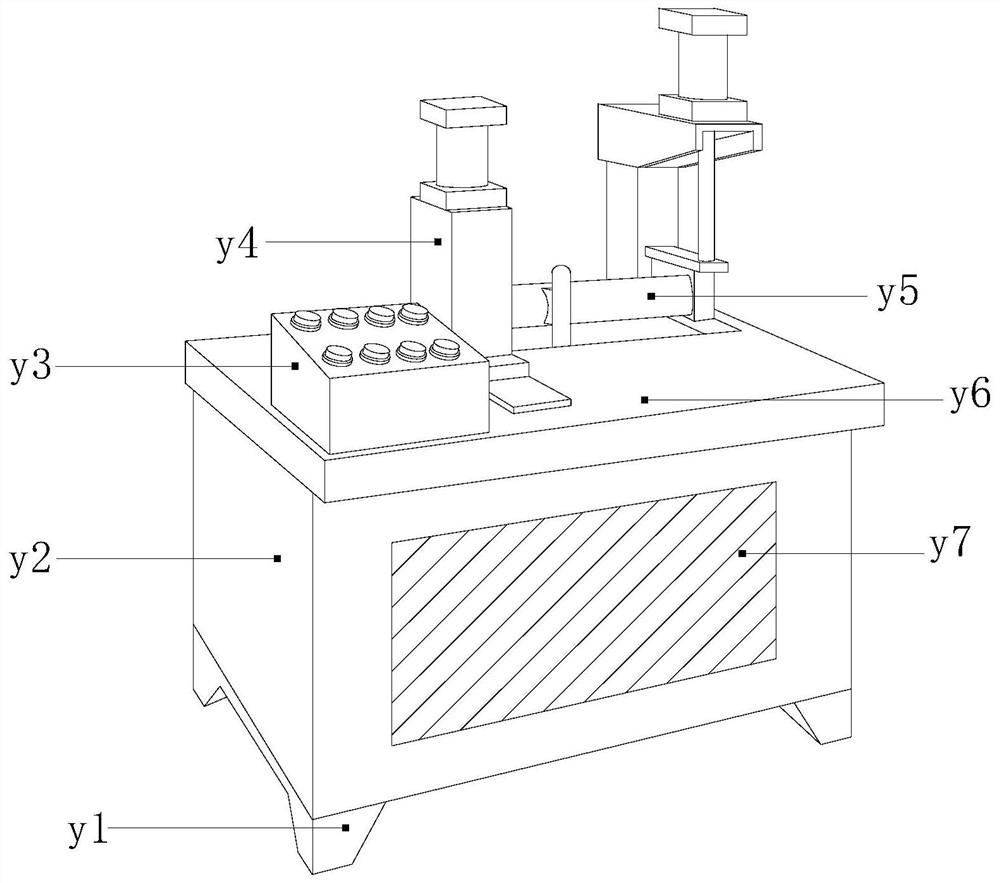Adjustment of clamping and feeding mechanism of semiconductor silicon rod based on the principle of veneer transposition