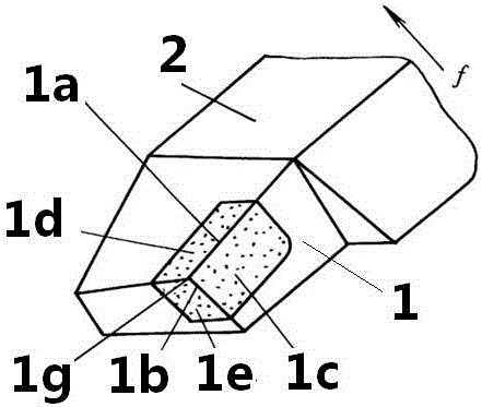 Gradually-cutting inner hole cutter and machining method