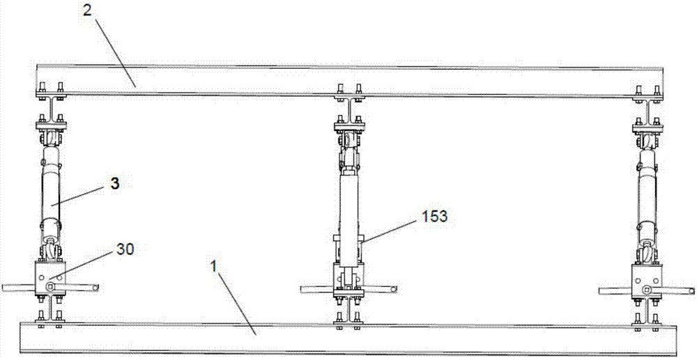 Suspension system test apparatus capable of realizing dynamic loading