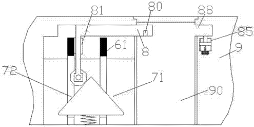 Convenient protection device of municipal inspection shaft and operation method of convenient protection device