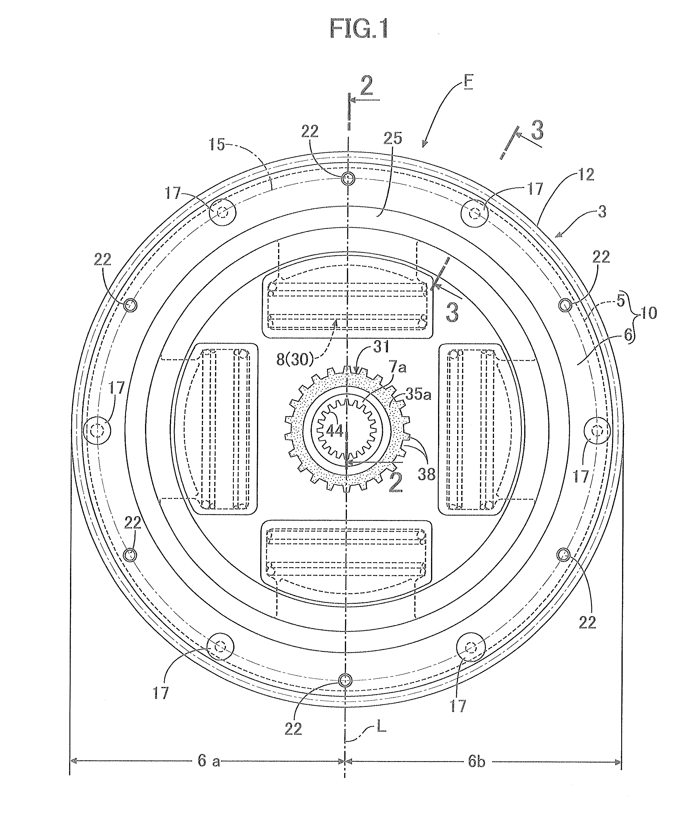 Flywheel device