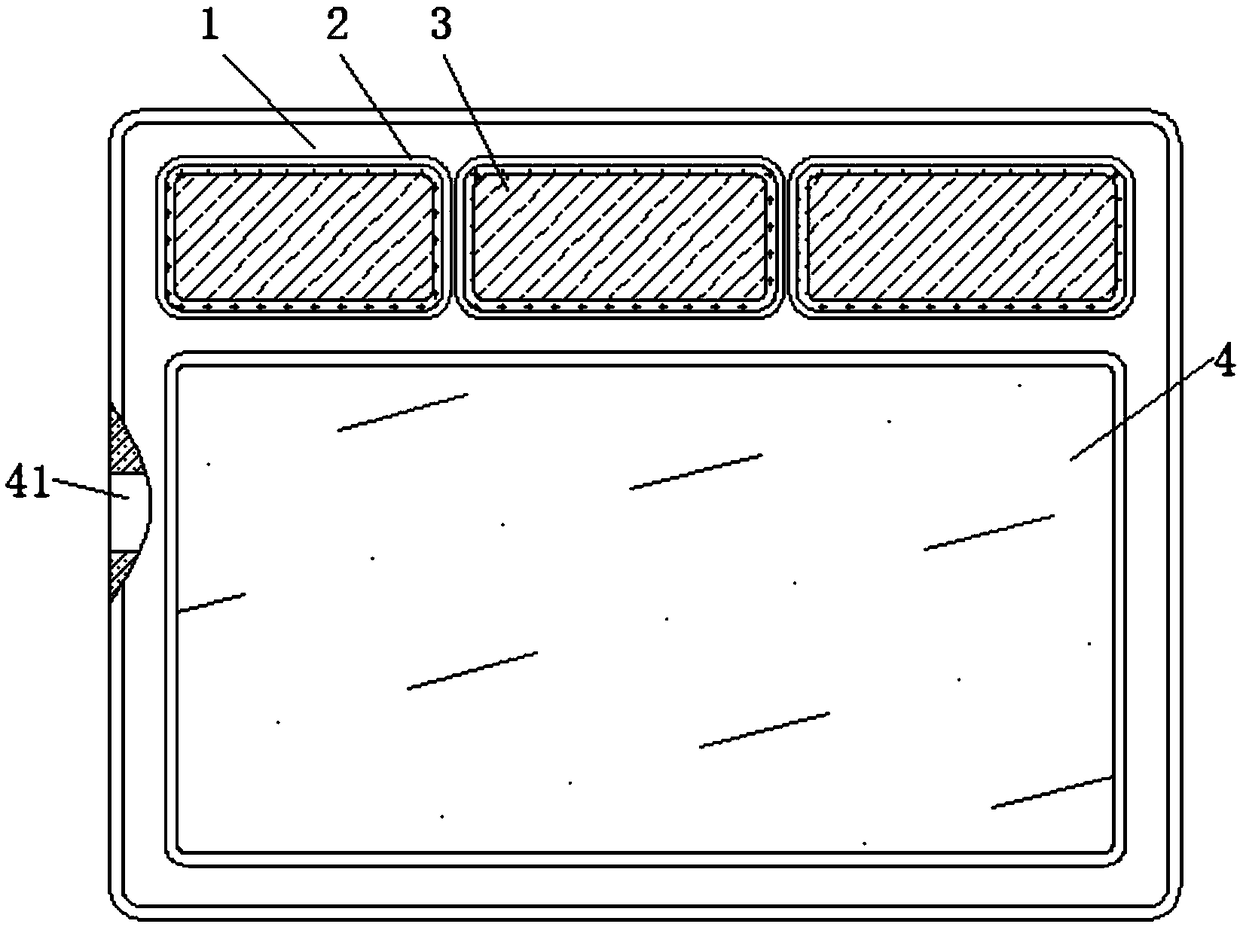 Waterproof tablet for computer