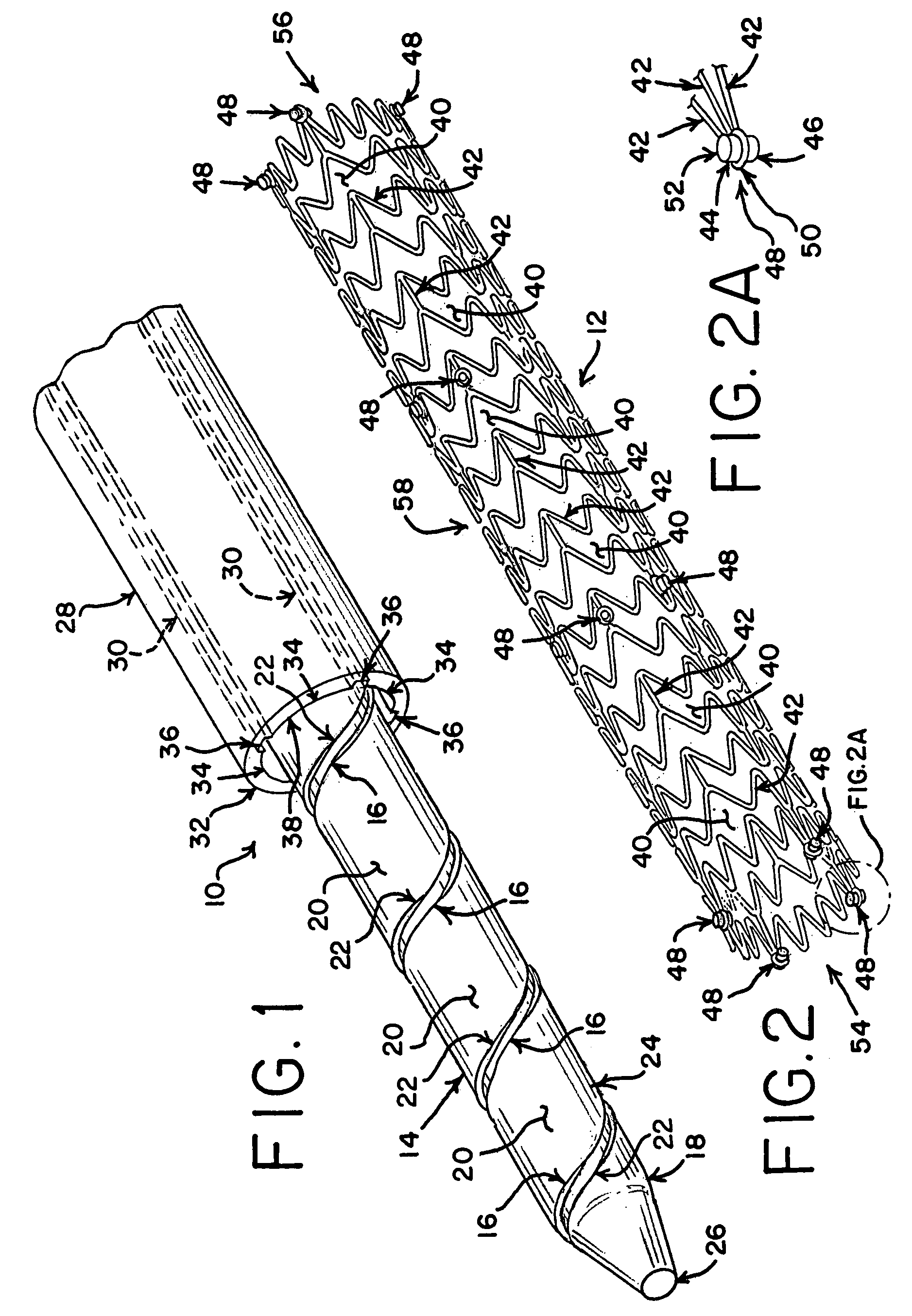Delivery system with helical shaft