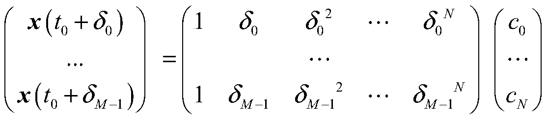 Earth gravity field model modeling method based on orbital mask differential operator