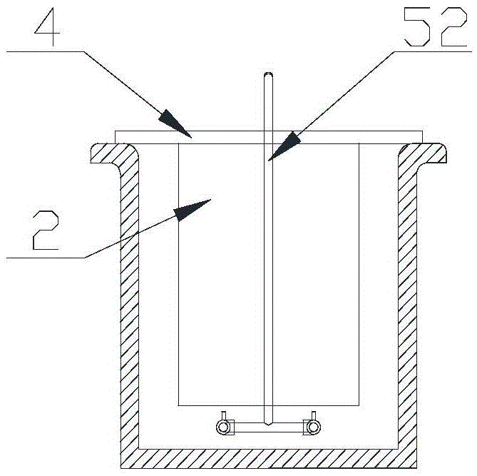 Device and implementation method for high current density electrowinning metal deposition with bottom-feeding liquid circulation