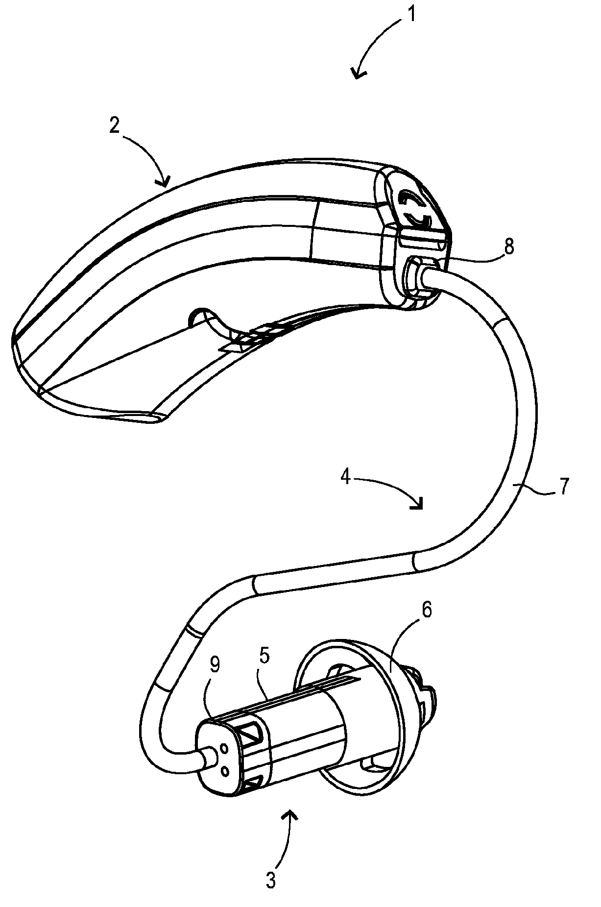 Method for identifying a receiver in a hearing aid