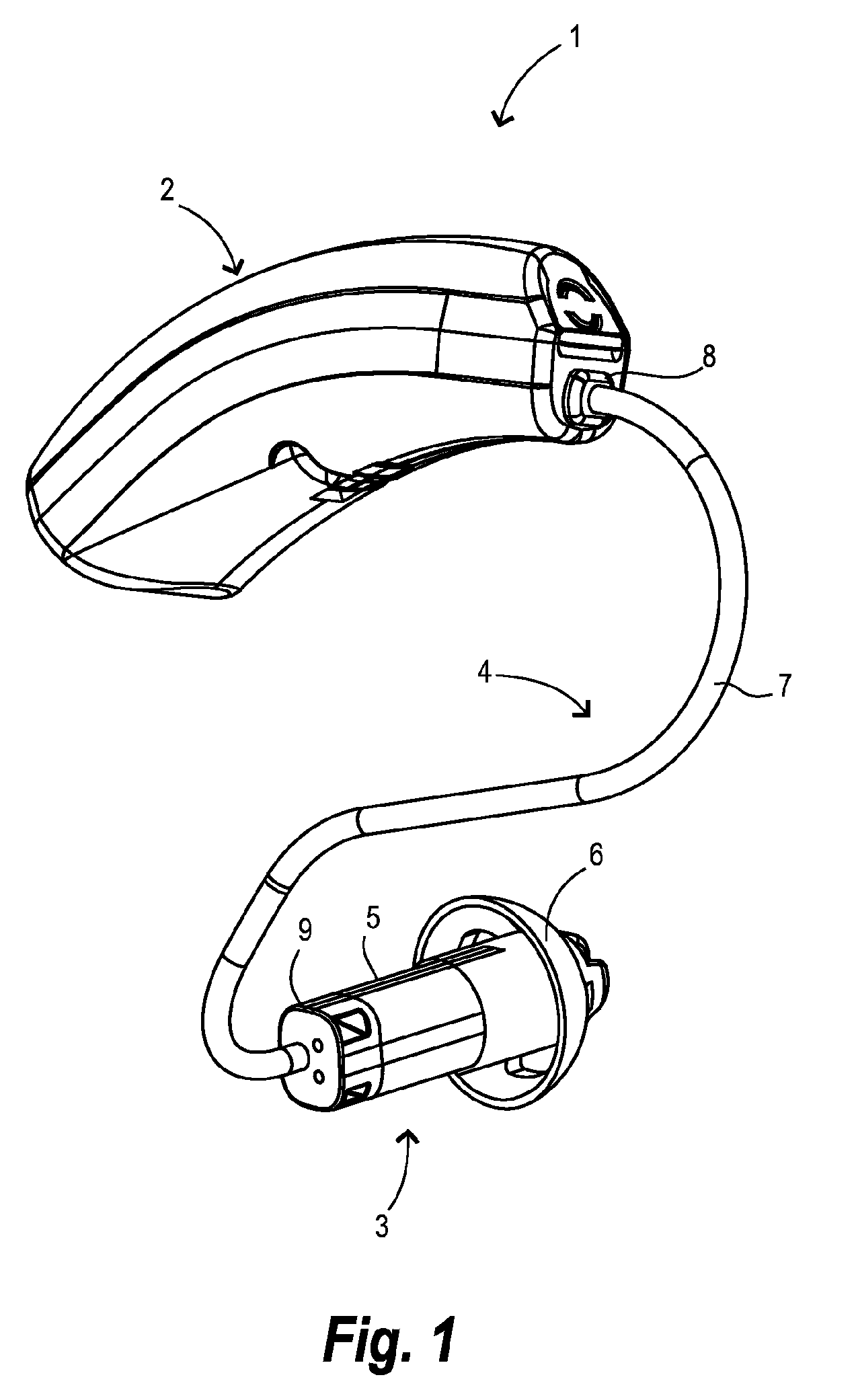 Method for identifying a receiver in a hearing aid