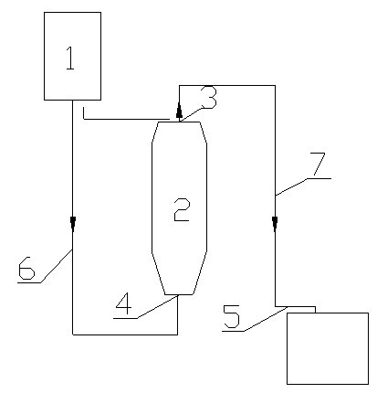 Method and structure for cleaning water vapor system of Shell gasification furnace