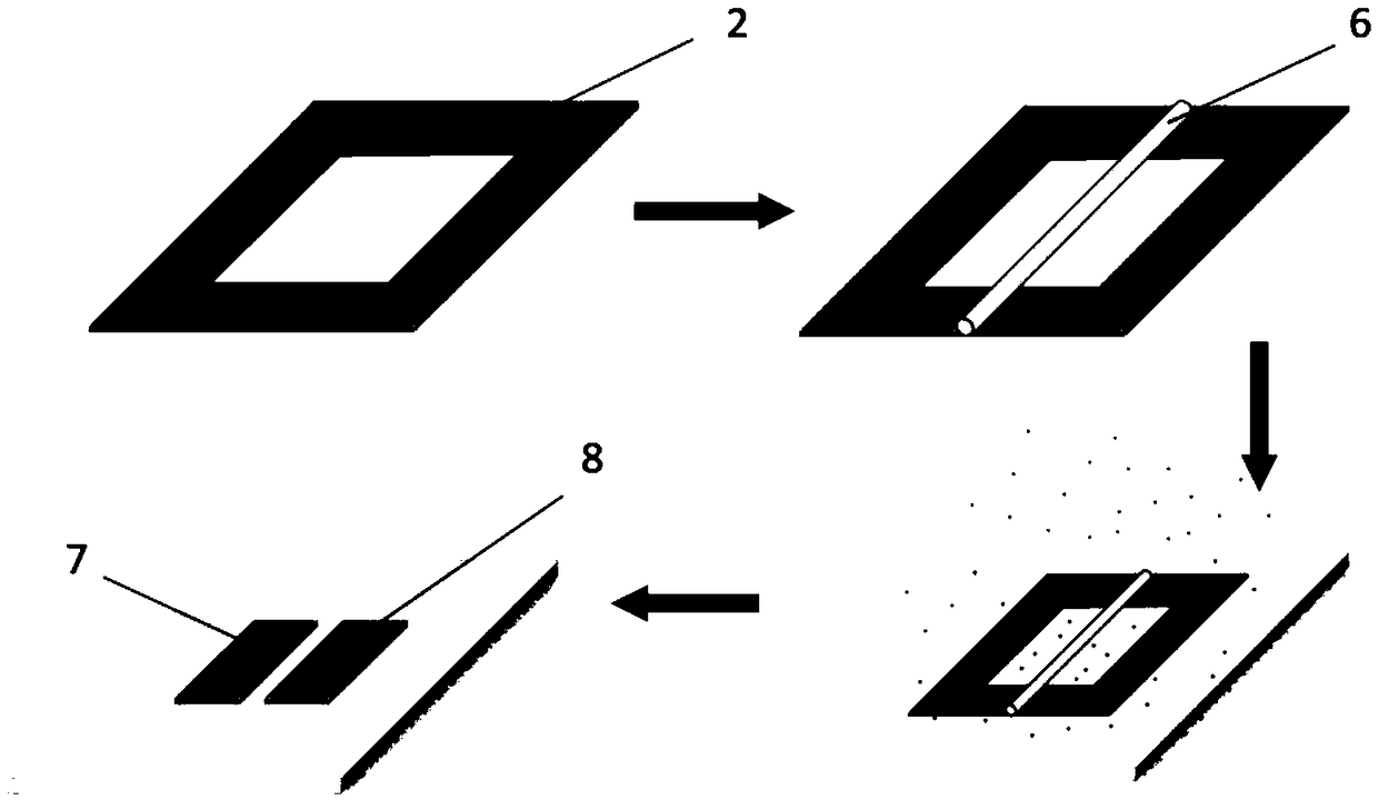 A preparation method and application of thin film transistor fine mask