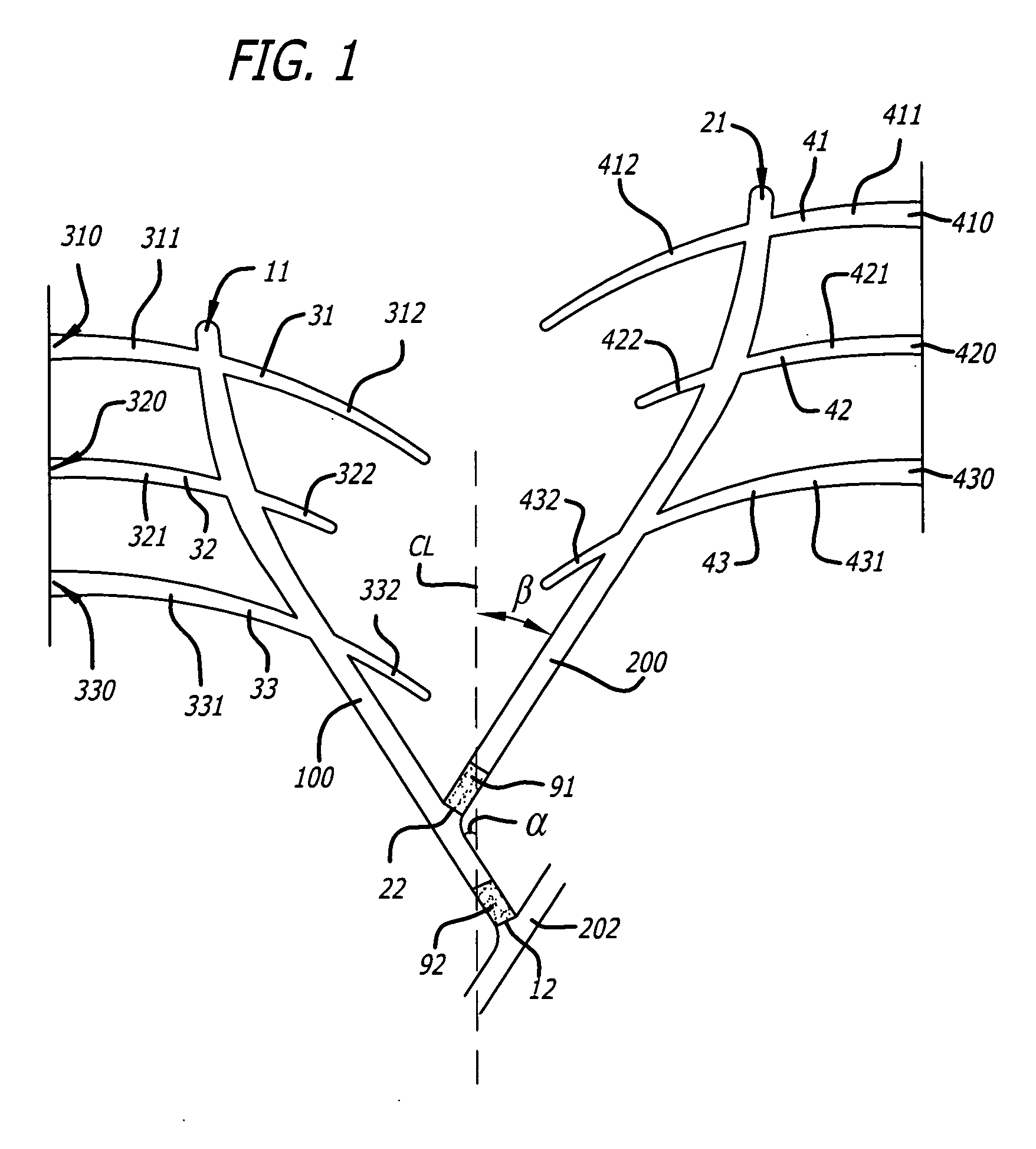 Pneumatic tire tread