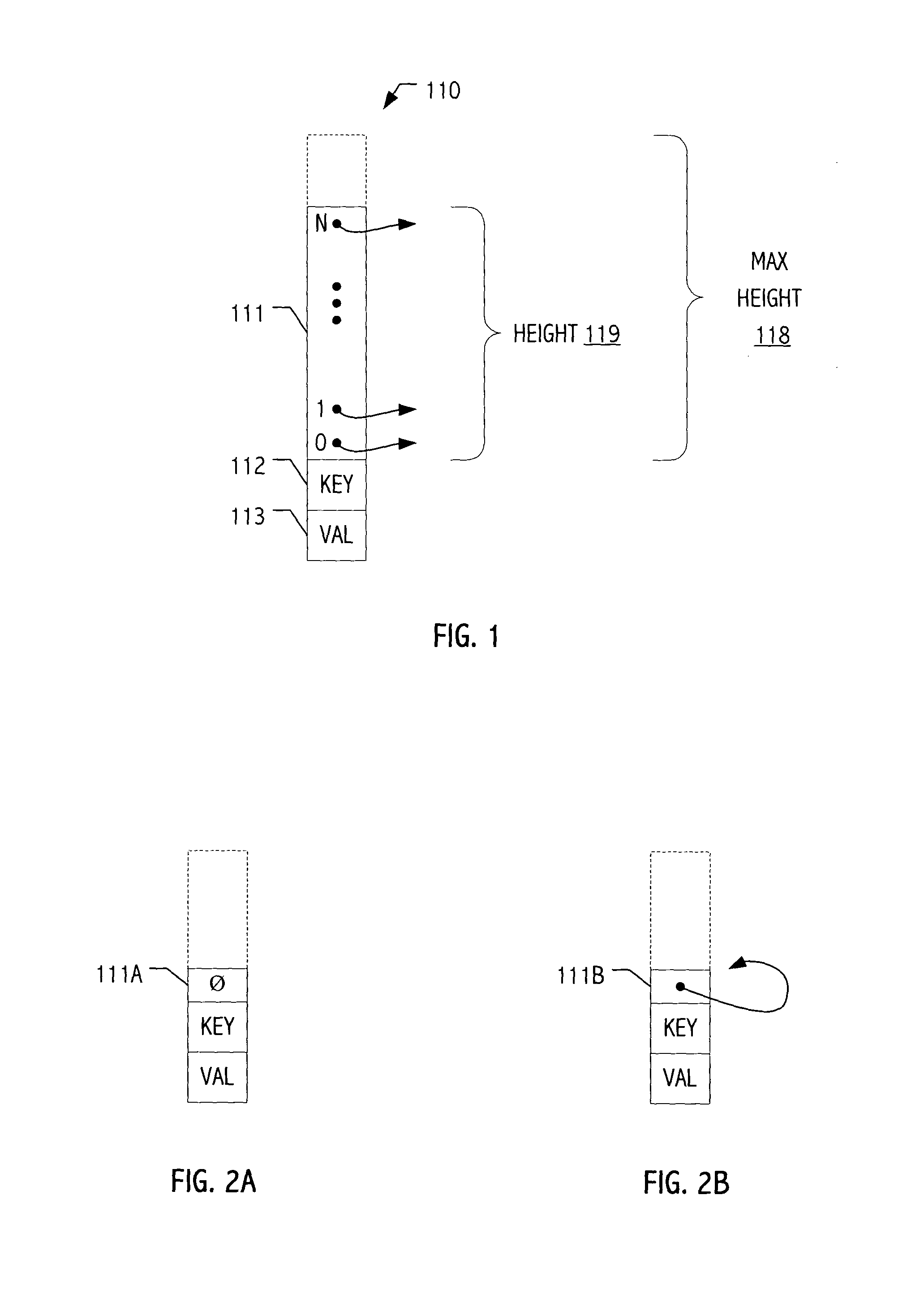 Shared synchronized skip-list data structure and technique employing linearizable operations