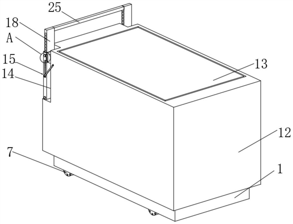 Medical waste storage box