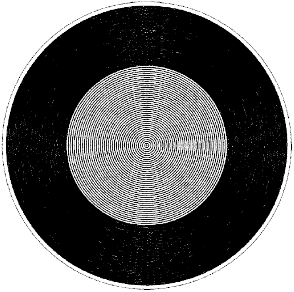 Reactor core of high flux thermal neutron reactor for transmutation