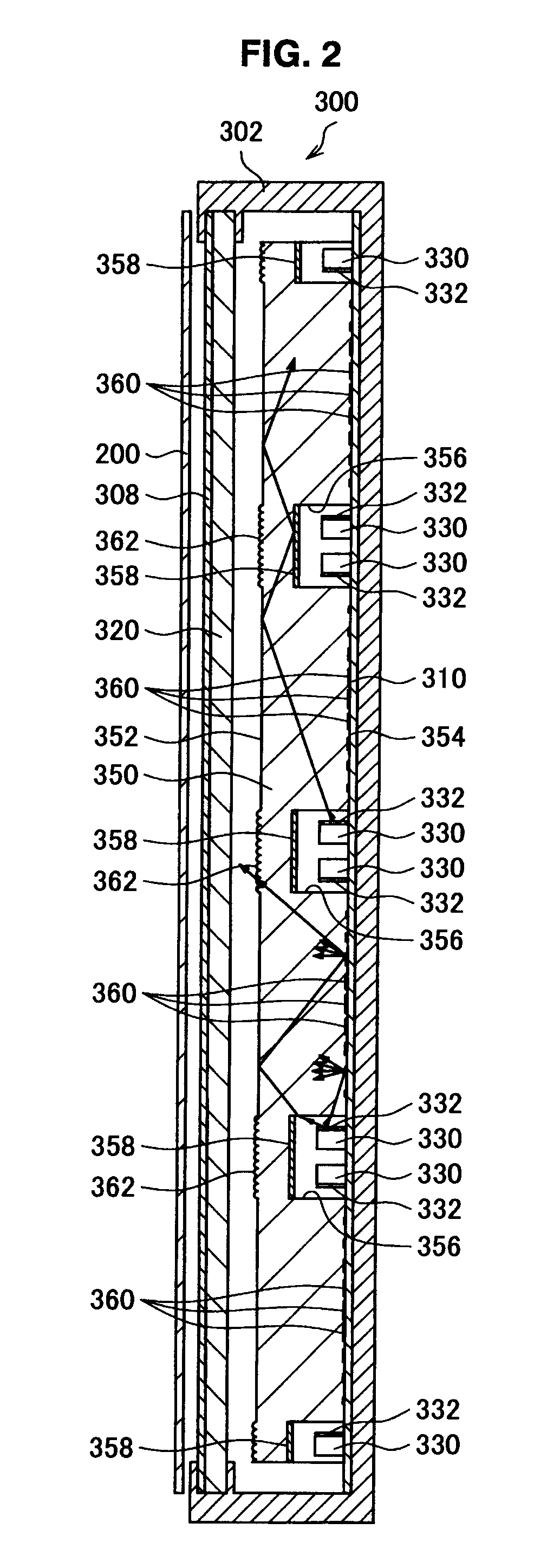 Area light source device and display device