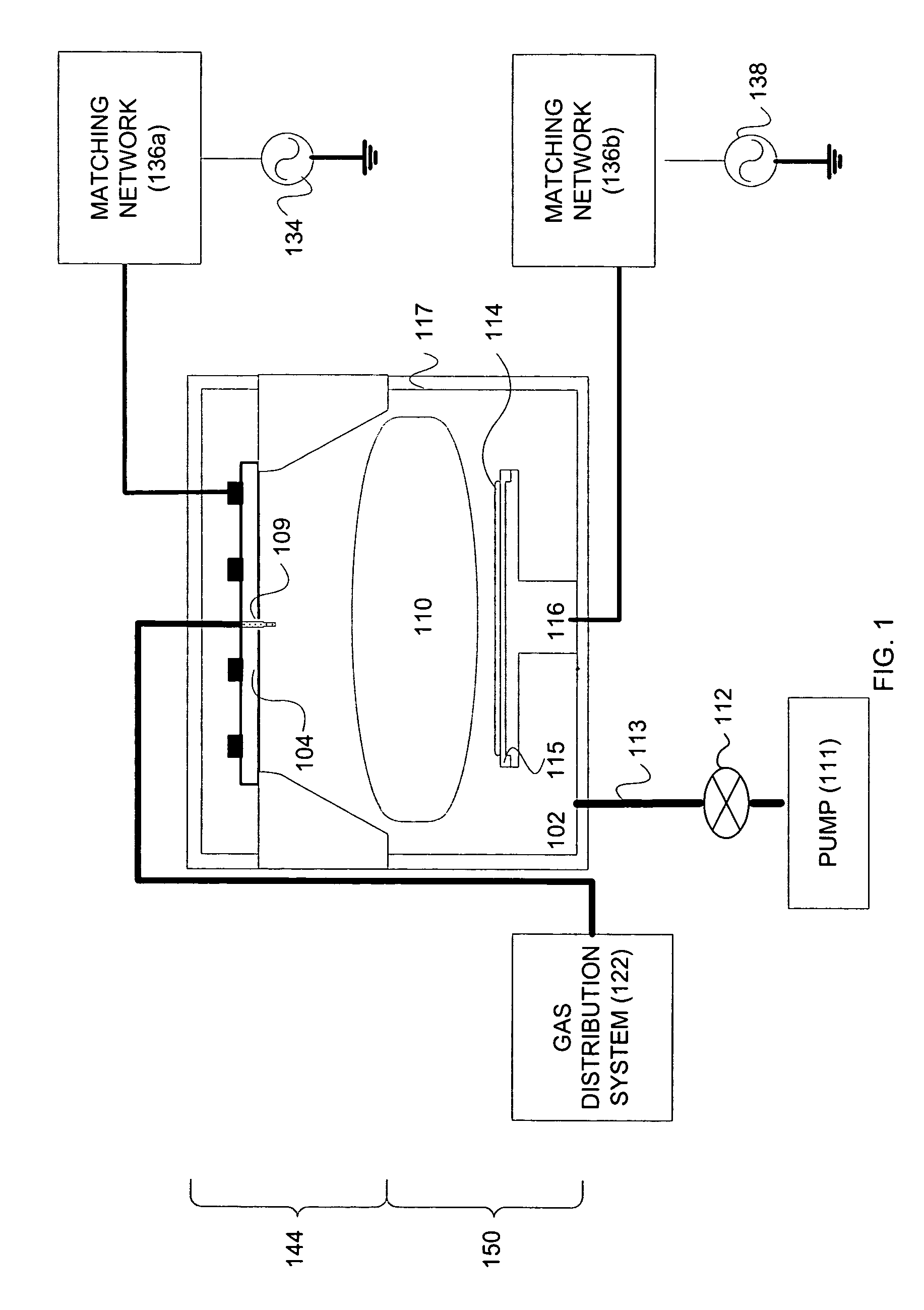 Apparatus for servicing a plasma processing system with a robot