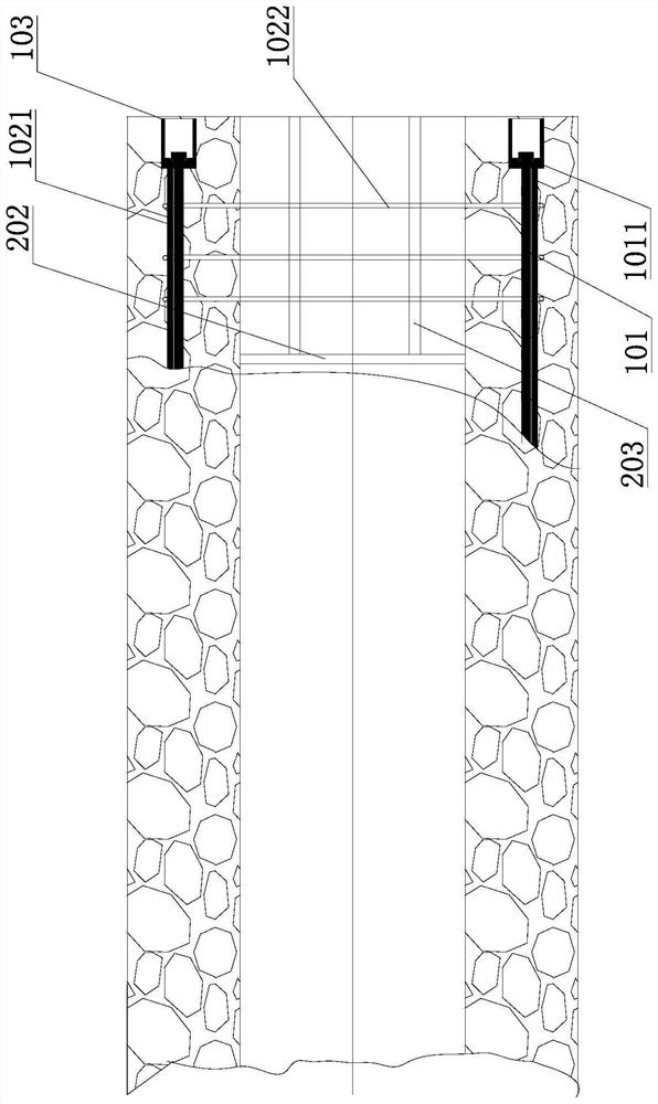Tree-like ecological photovoltaic pipe pile with reinforced ribs