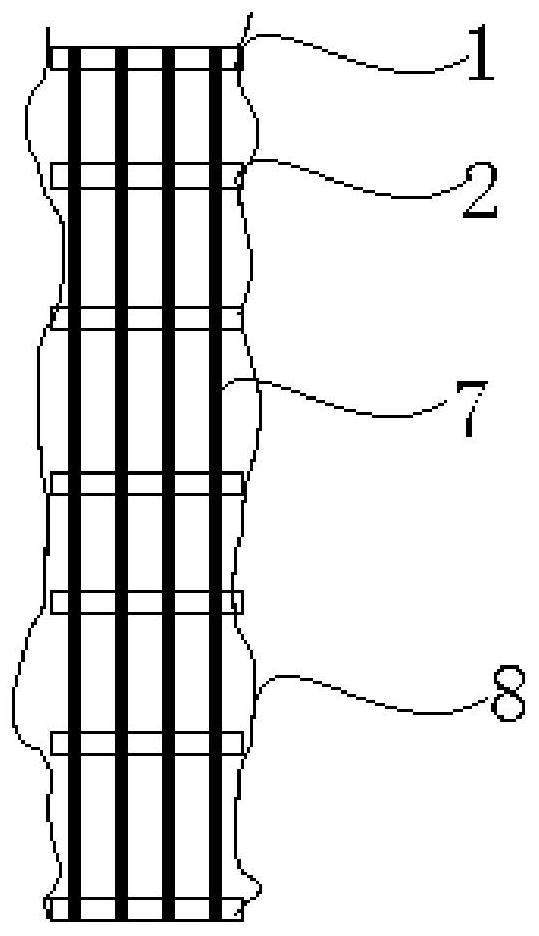 A deformable straw drainage body and a method of vacuum dewatering and special-shaped pile solidification and reinforcement for silt foundation anti-silting