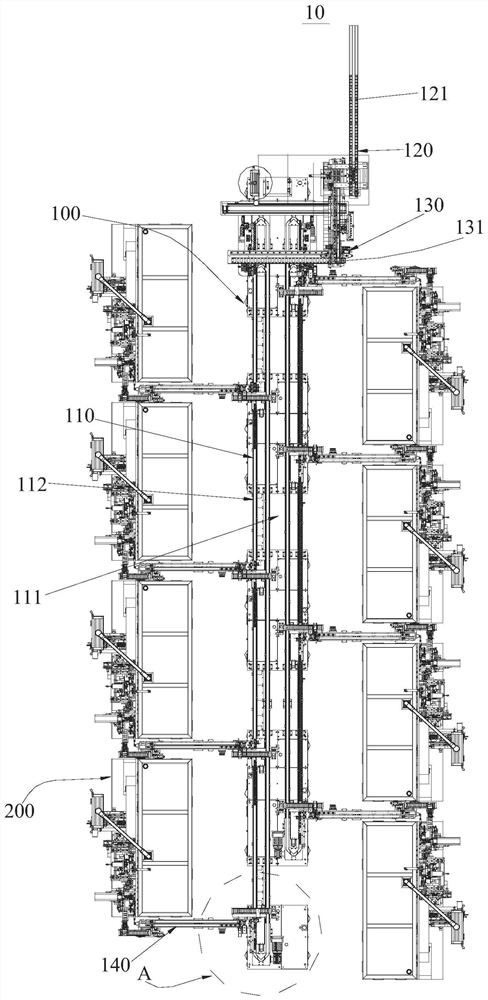 Cell conveying device and cell transfer system