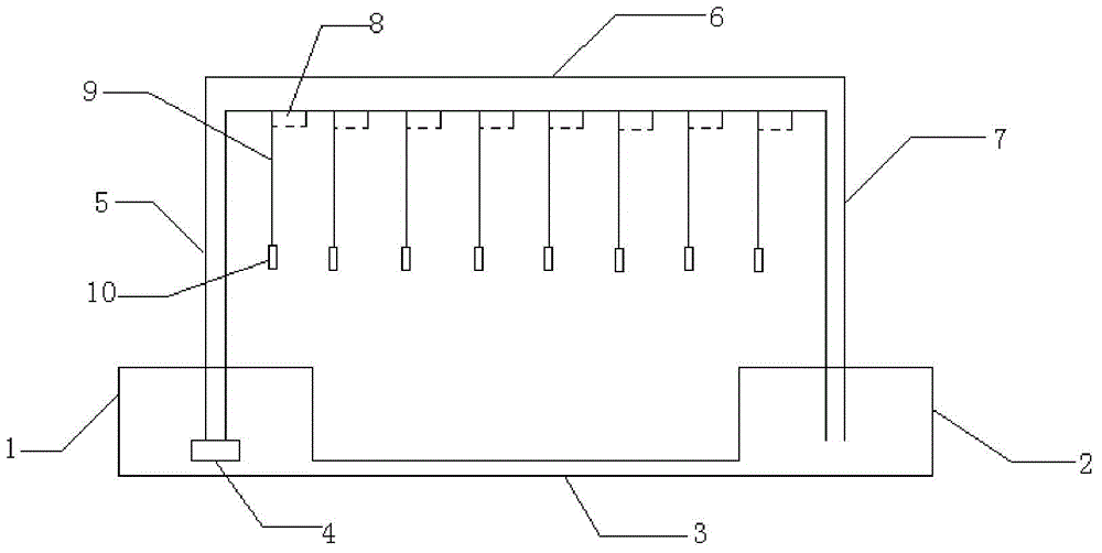 Flower automatic sprinkling device